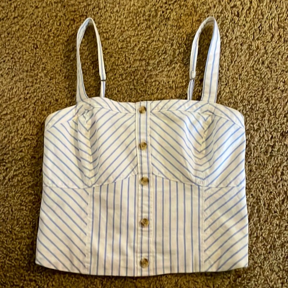 A&F Crop Strap Top - Picture 1 of 2